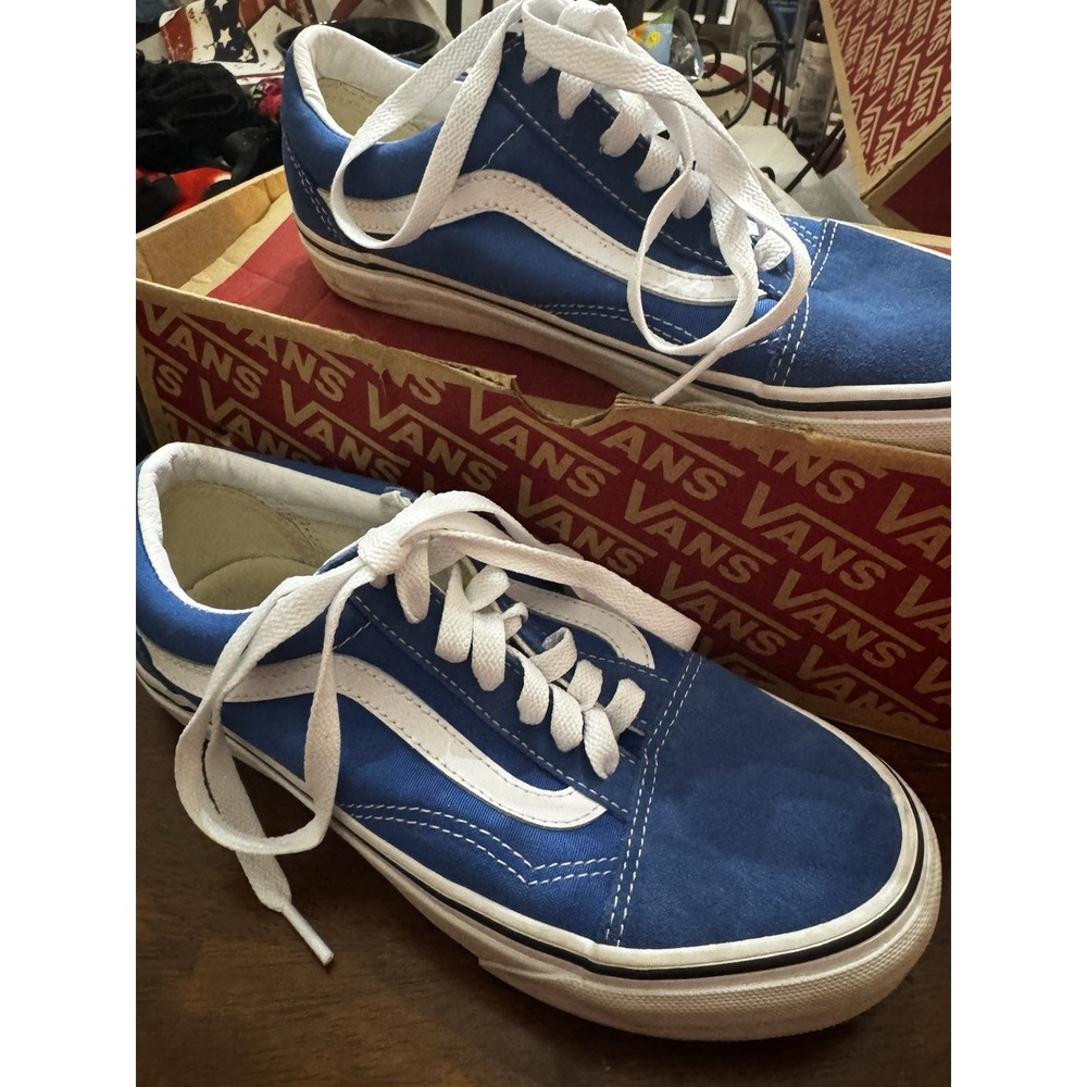 Vans Old Skool Lapis Blue 902 Sz 5.0 Men 6.5 Women Great condition